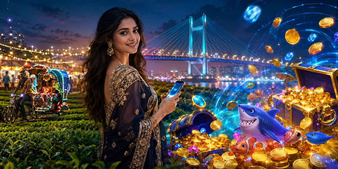 ঢাকায় ফিশিং গেম উপভোগ করছেন একজন ব্যবহারকারী